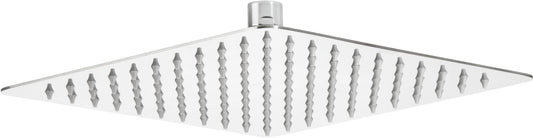 Shower head, steel - 250x250 mm
