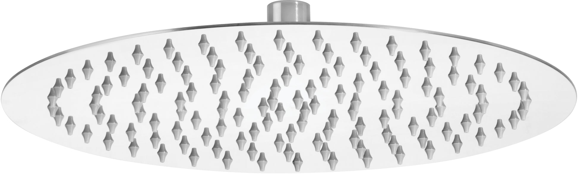 Shower head, steel - 300 mm