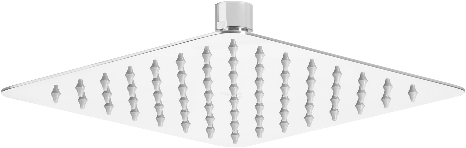 Shower head, steel - 200x200 mm