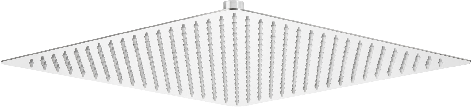 Shower head, steel - 400x400 mm