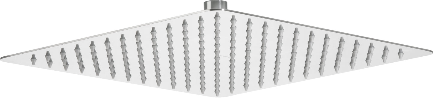 Shower head, steel - 300x300 mm