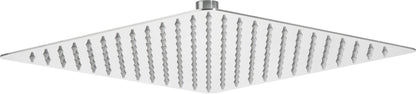 Shower head, steel - 300x300 mm