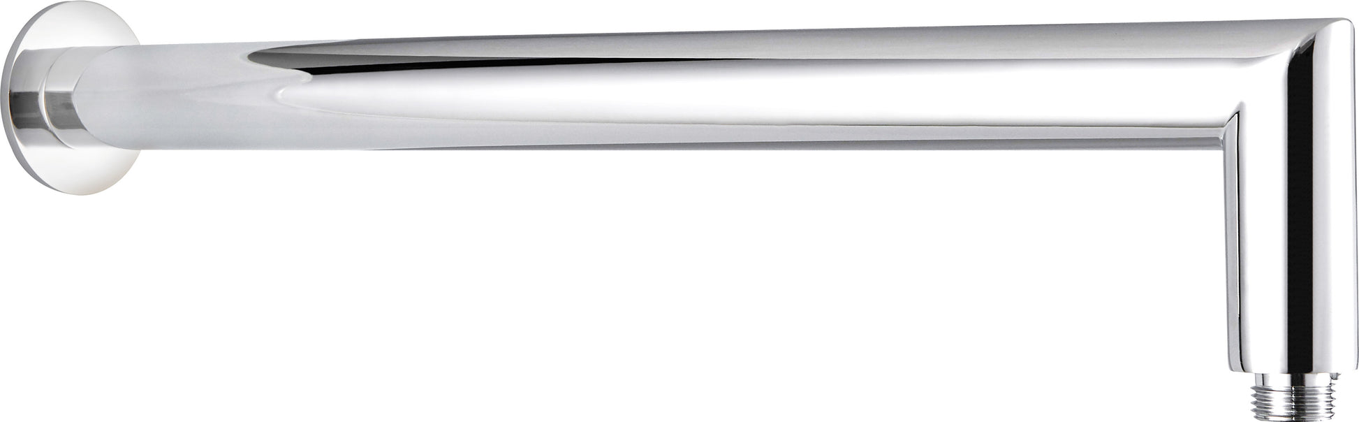 Shower spout, wall-mounted - 400 mm