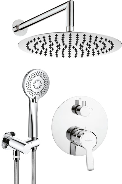 Concealed shower set