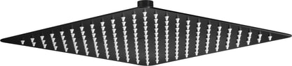 Shower head, steel - 300x300 mm