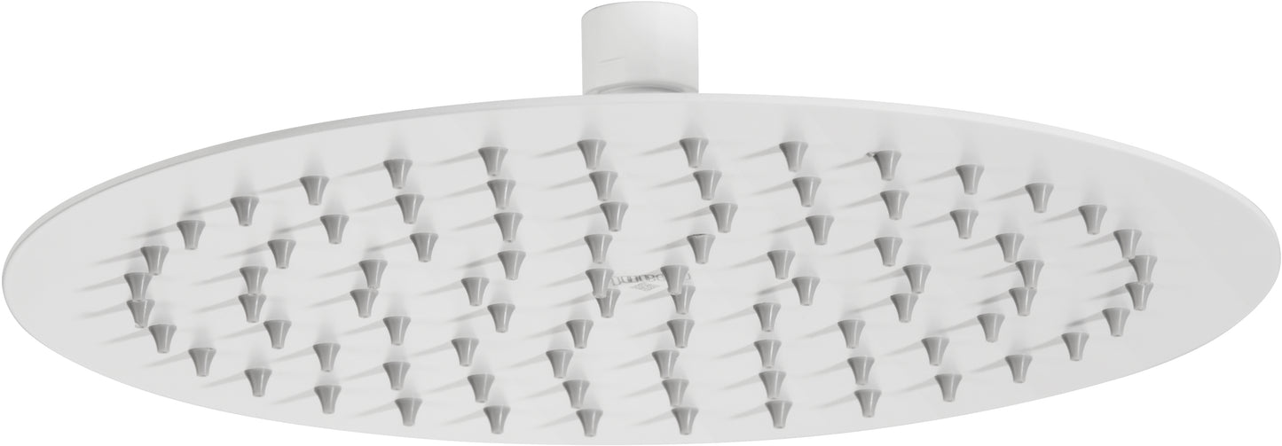 Shower head, steel - 250 mm