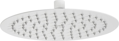 Shower head, steel - 250 mm