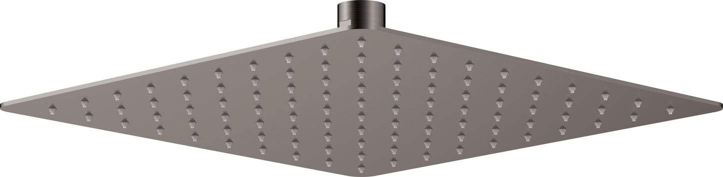 Shower head, steel - 250x250 mm