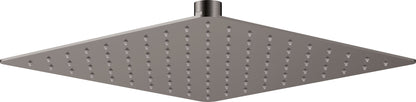 Shower head, steel - 250x250 mm