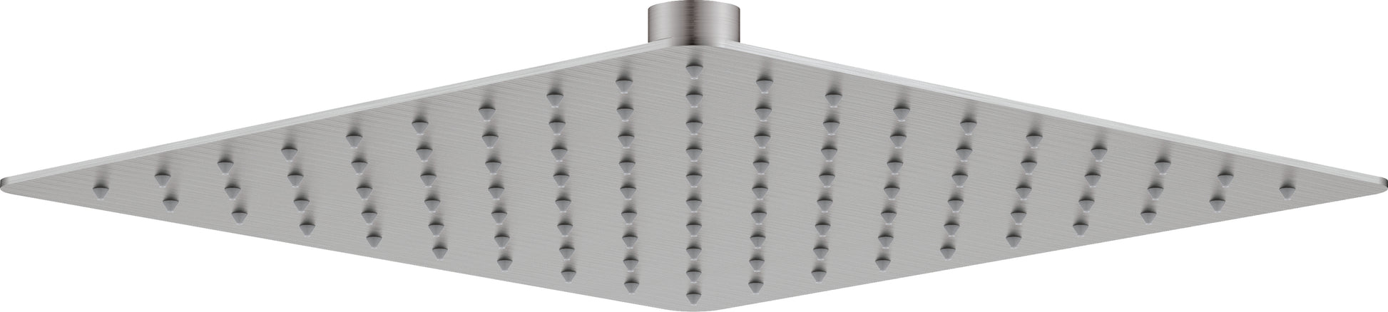 Shower head, steel - 250x250 mm