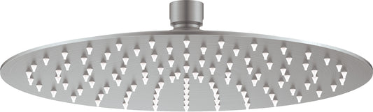 Shower head, steel - round
