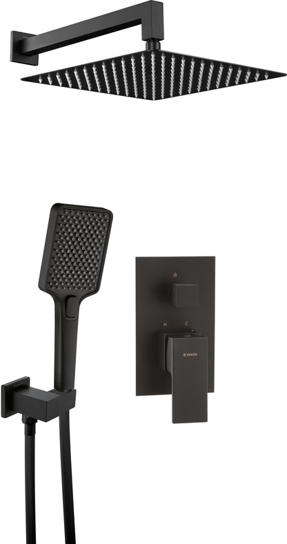 Concealed shower set