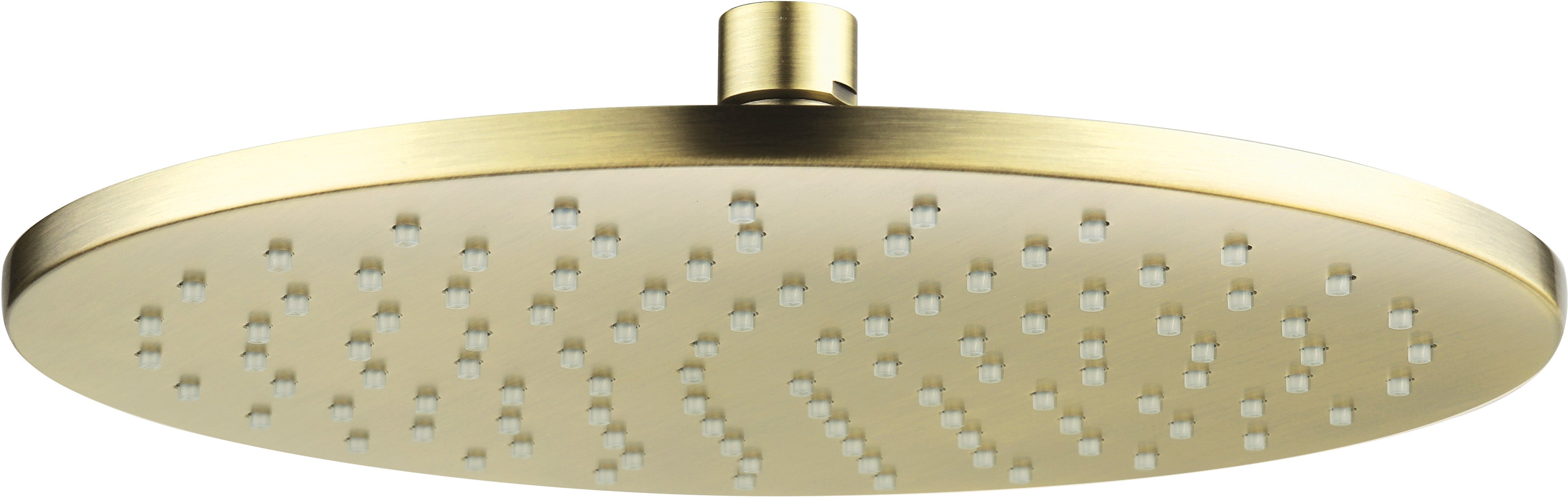 Shower head, brass - round
