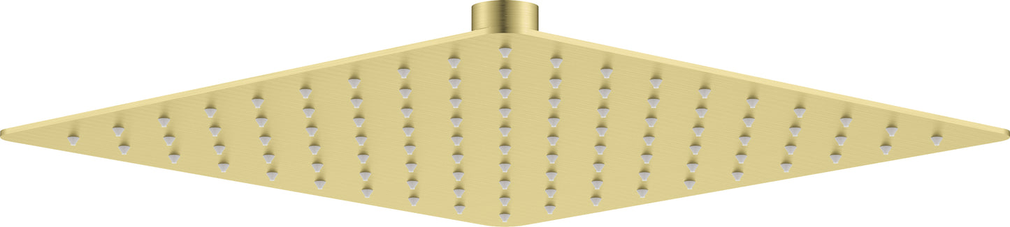 Shower head, steel - 250x250 mm