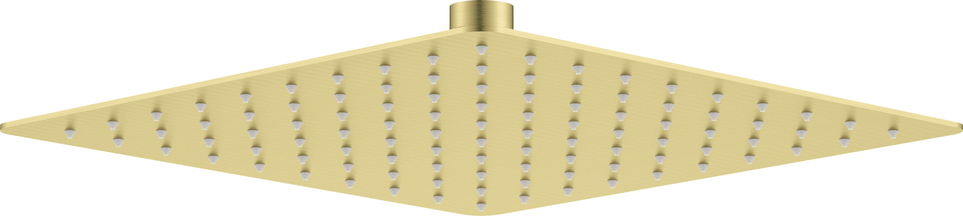Shower head, steel - 250x250 mm