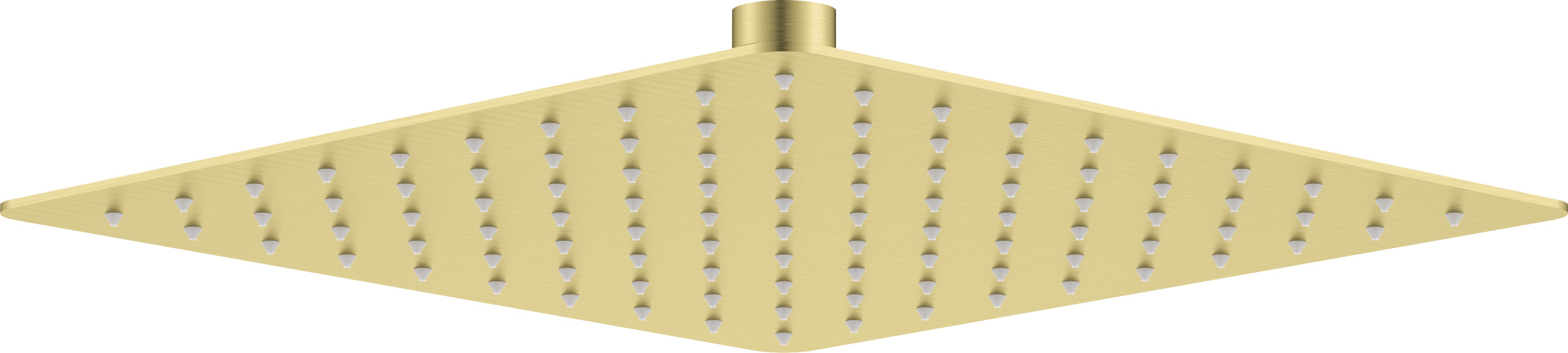 Shower head, steel - 250x250 mm