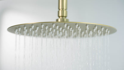 Shower column, with shower mixer