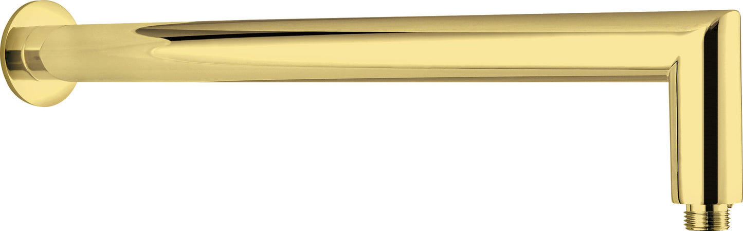 Shower spout, wall-mounted - 400 mm
