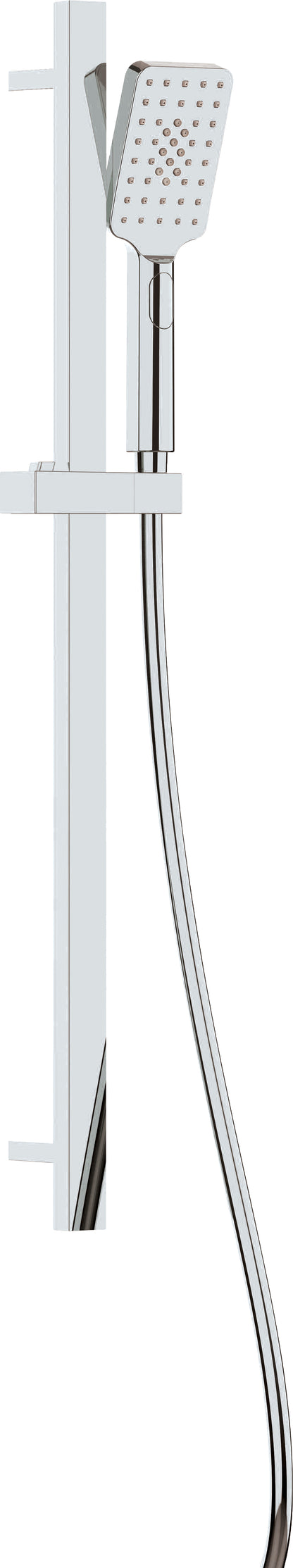 Shower set, 3-function, with sliding bar