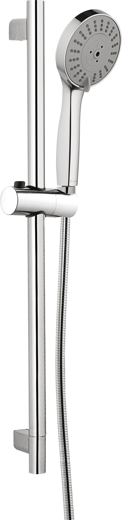 Shower set, 3-function, with sliding bar