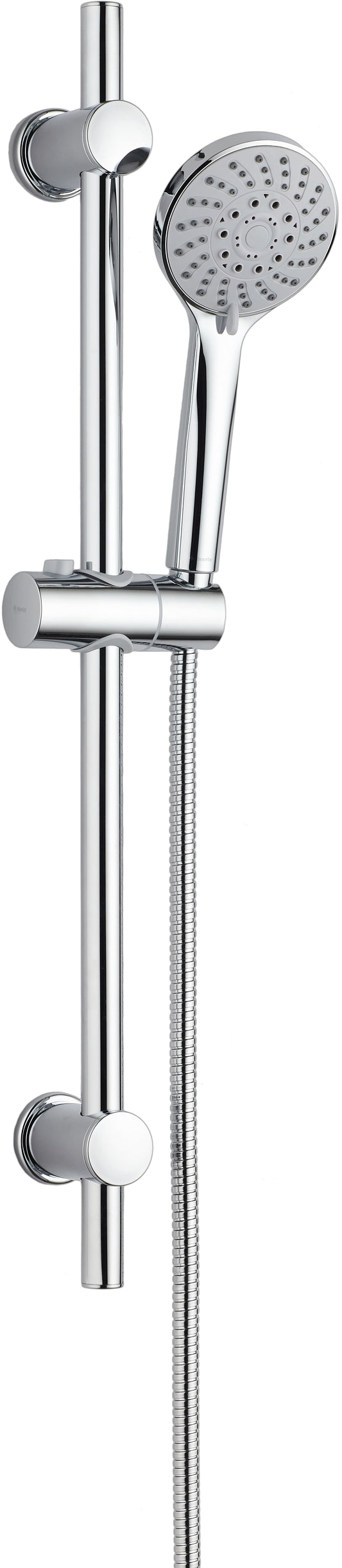 Shower set, 5-function, with sliding bar