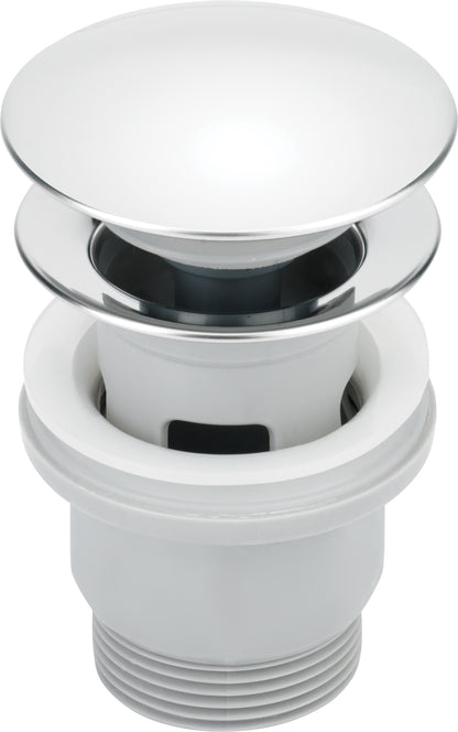 Plug for sink, or bidet - with overflow