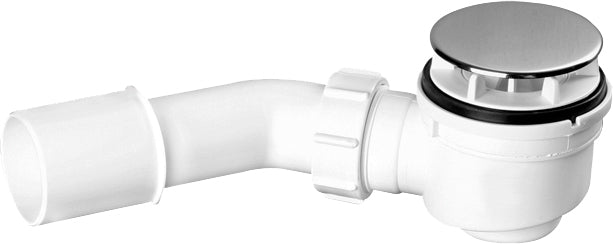 Shower tray waste kit, cleaned from the top