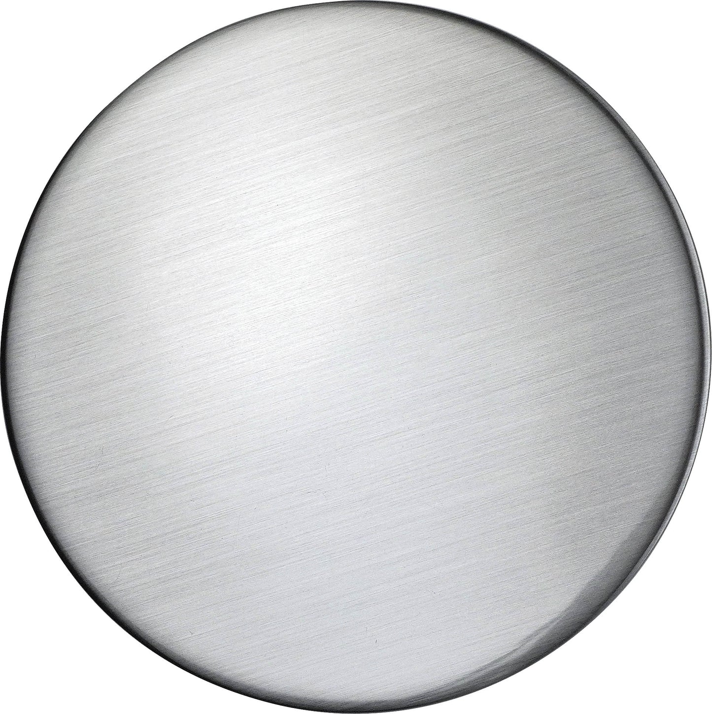 Plug for sink, or bidet, with metal sleeve - universal