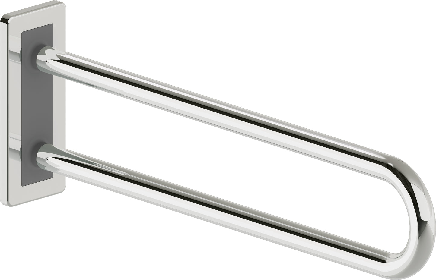 Wall-mounted grab bar, fixed - 70 cm