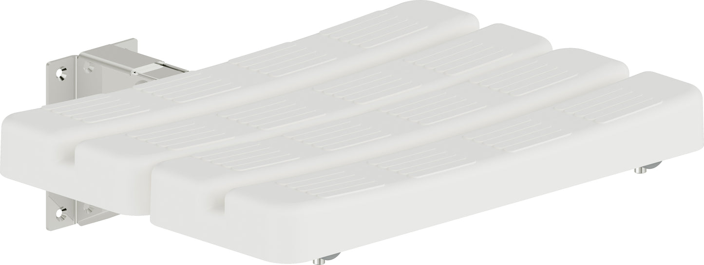 Wall-mounted seat, foldable