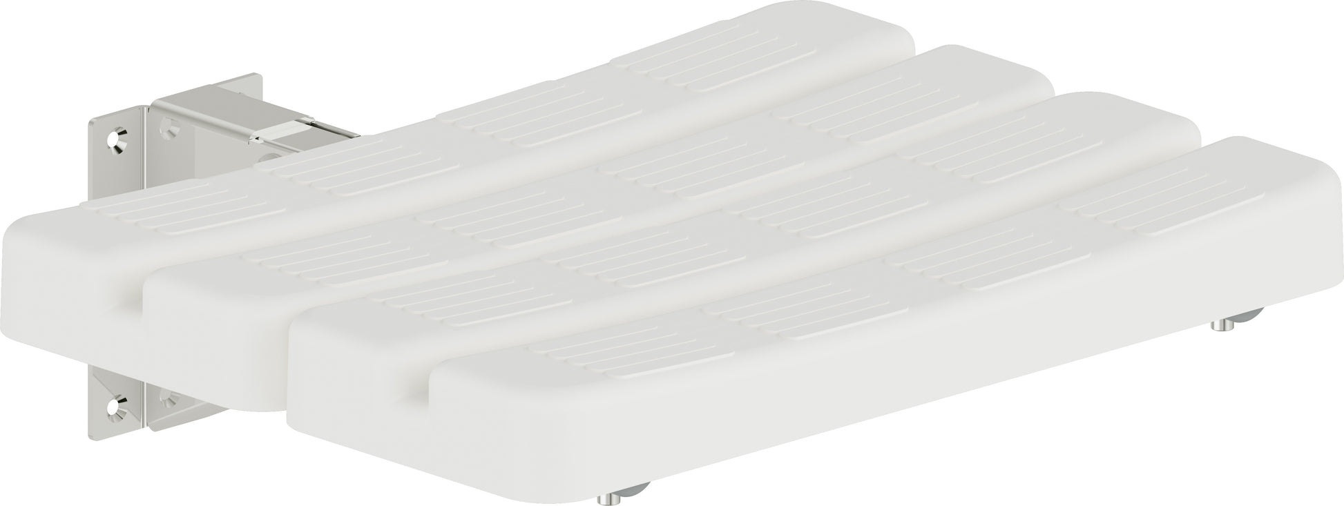 Wall-mounted seat, foldable