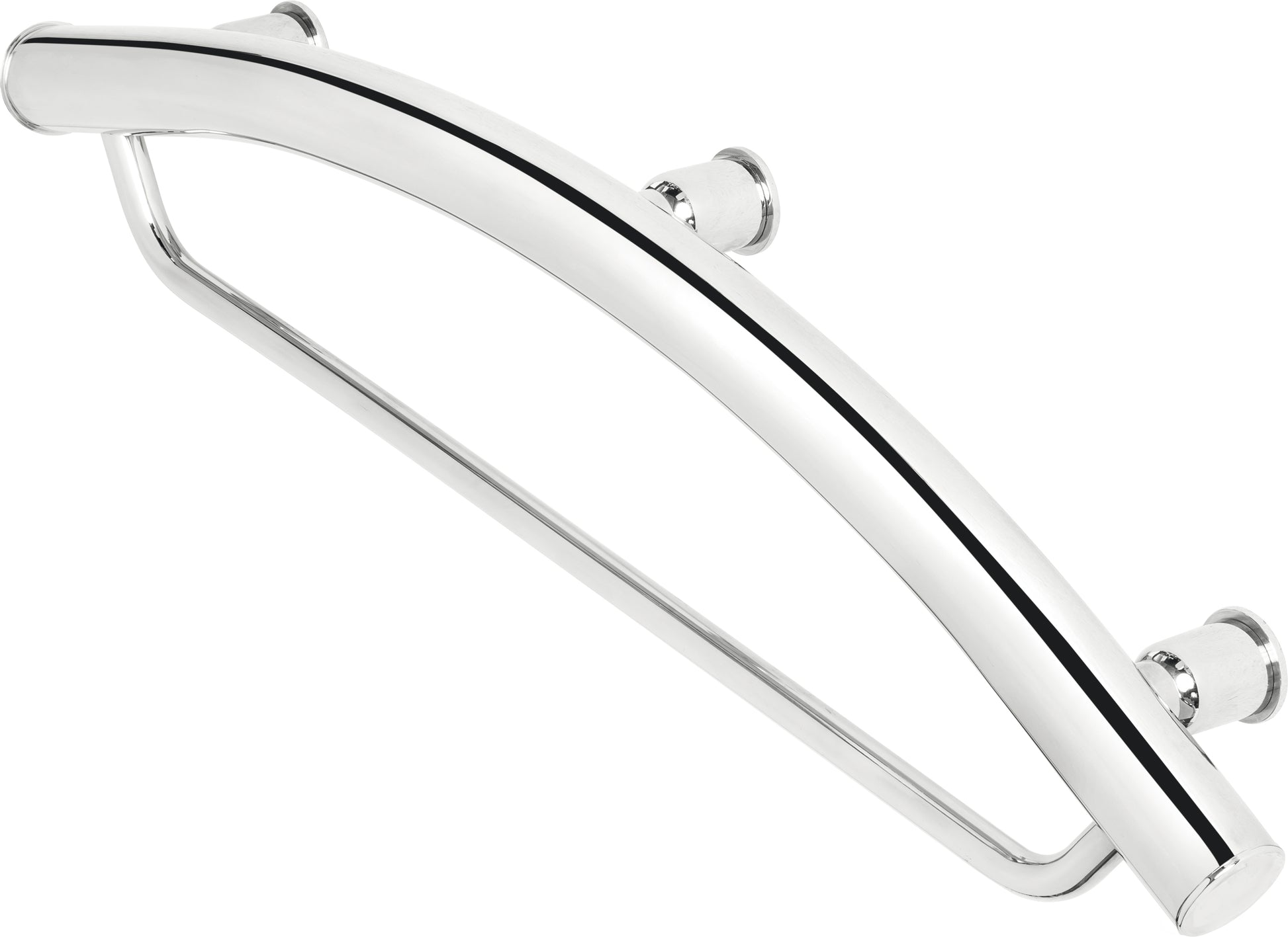 Wall-mounted grab bar, place for a towel - 2in1