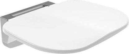 Wall-mounted seat, foldable