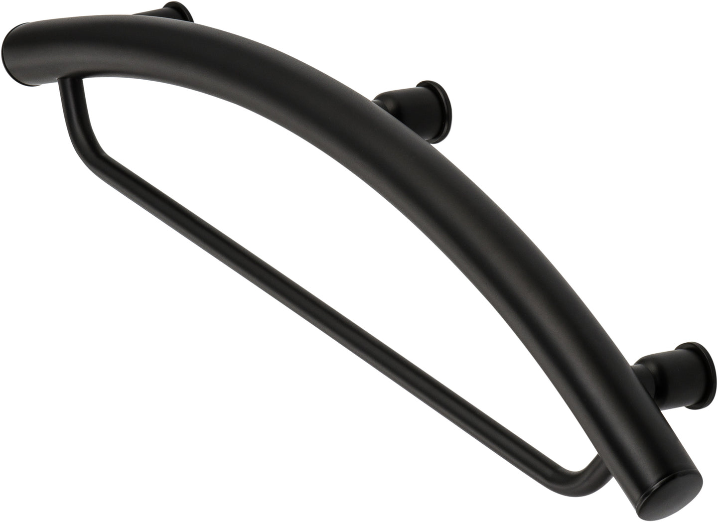 Wall-mounted grab bar, place for a towel - 2in1