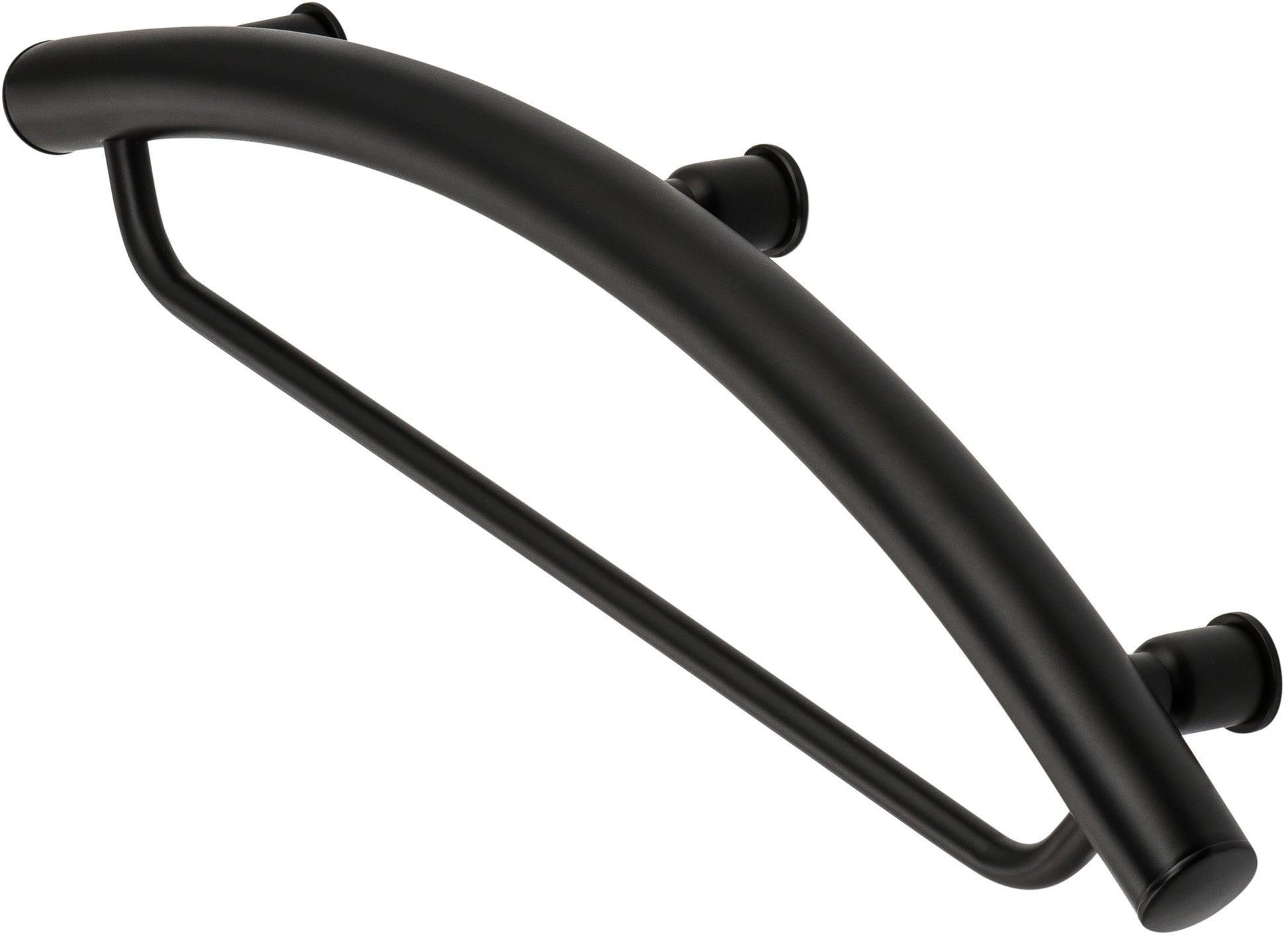 Wall-mounted grab bar, place for a towel - 2in1