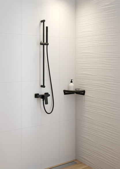Shower mixer, wall-mounted
