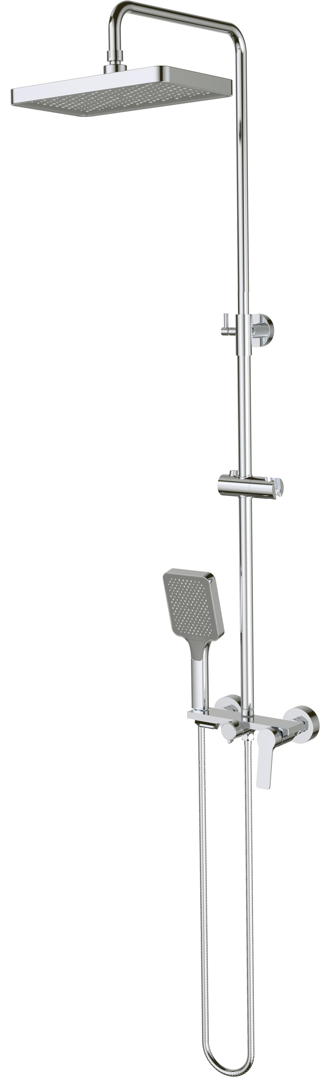 Shower column - with mixer tap