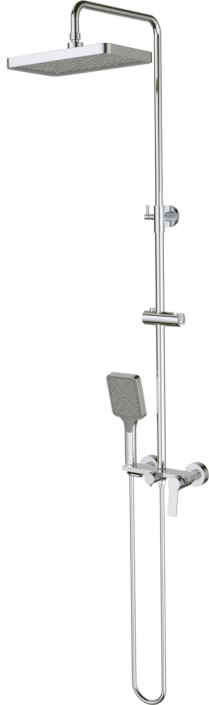 Shower column - with mixer tap