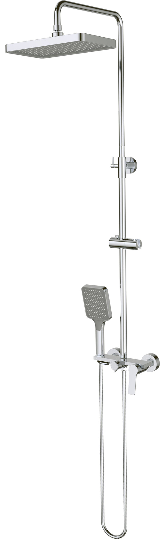 Shower column - with mixer tap