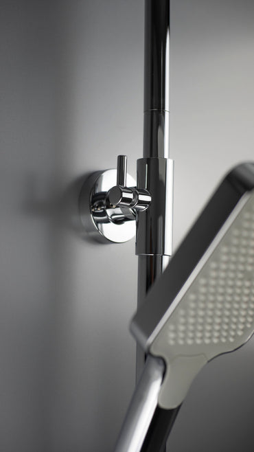 Shower column - with mixer tap