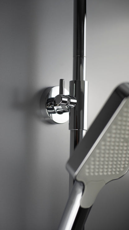 Shower column - with mixer tap
