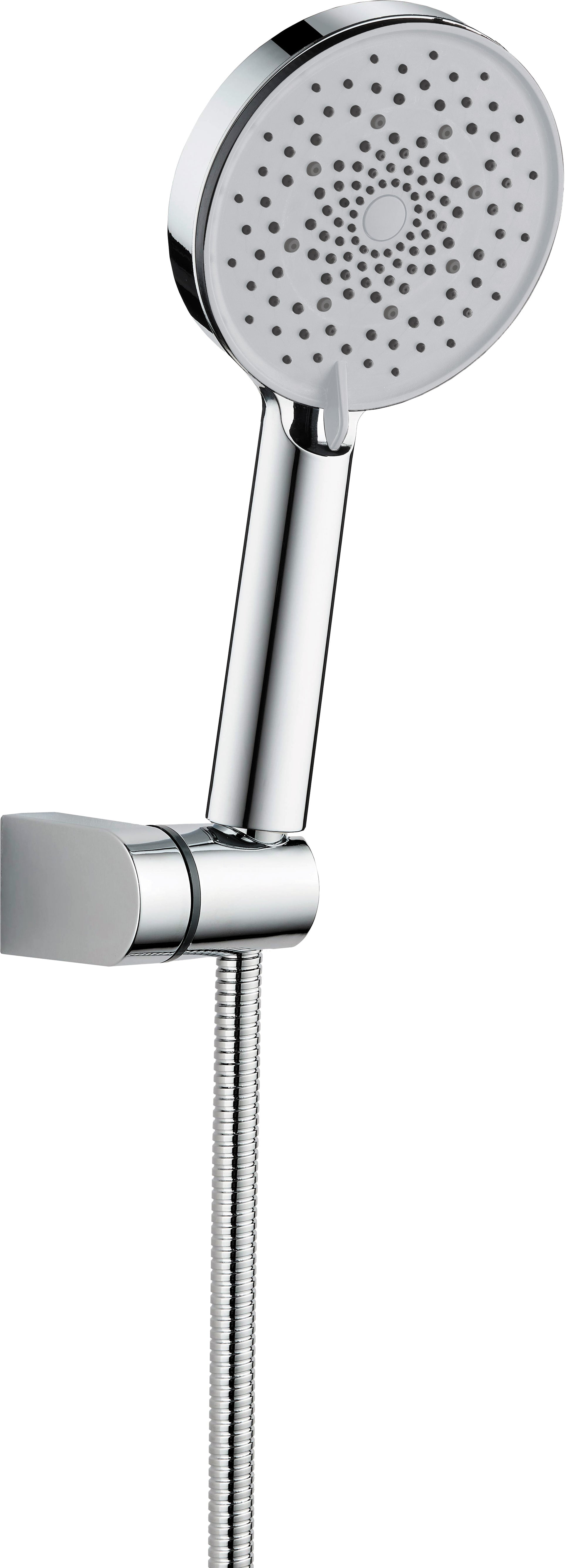 Shower set, with fixed bracket - 3-function