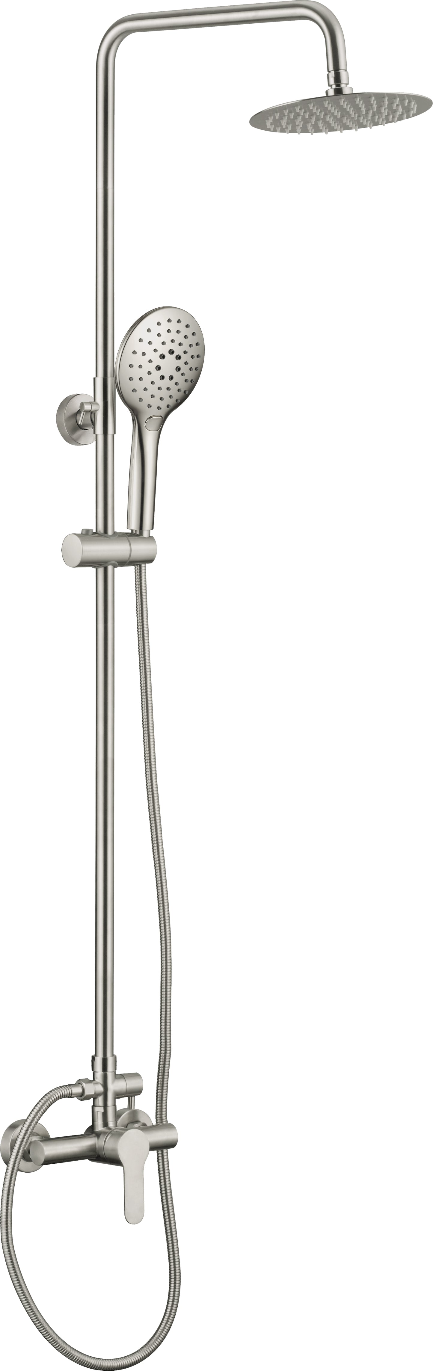 Shower column, 3-function - with mixer tap