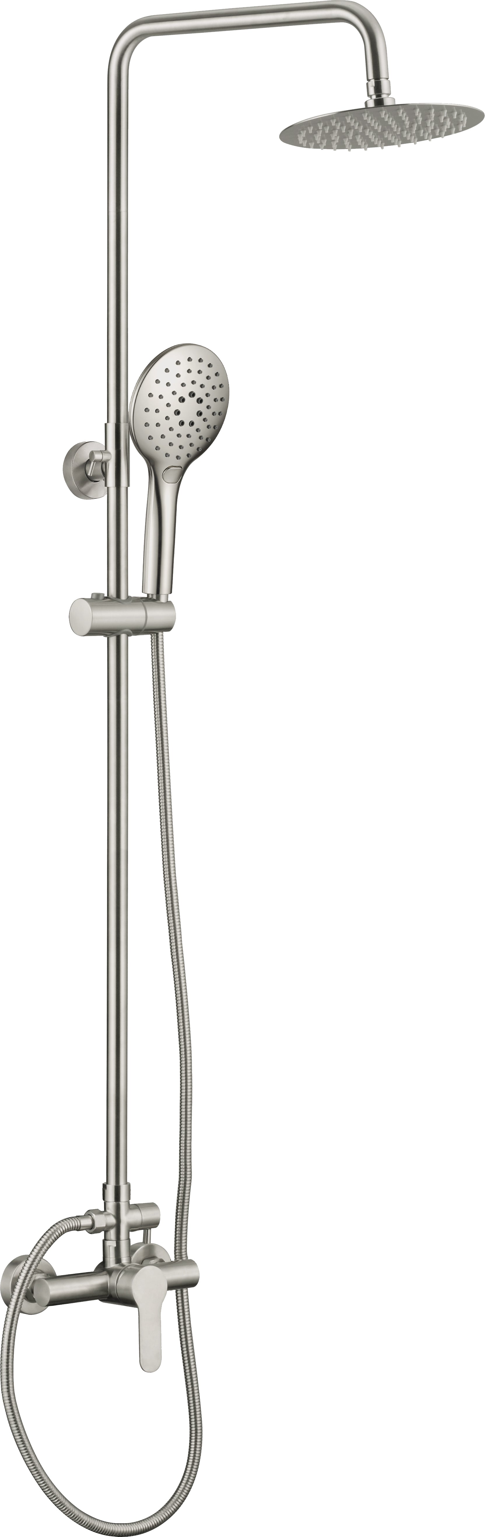 Shower column, 3-function - with mixer tap