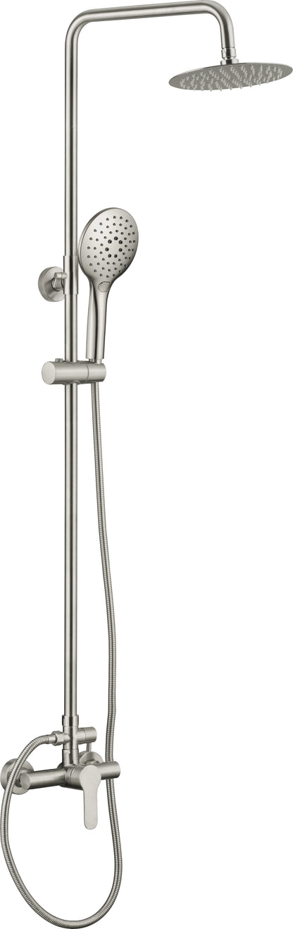 Shower column, 3-function - with mixer tap