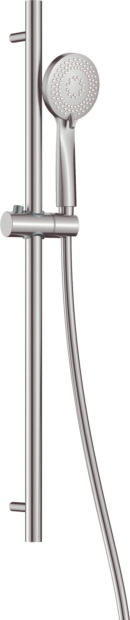 Shower set, 3-function, with sliding bar
