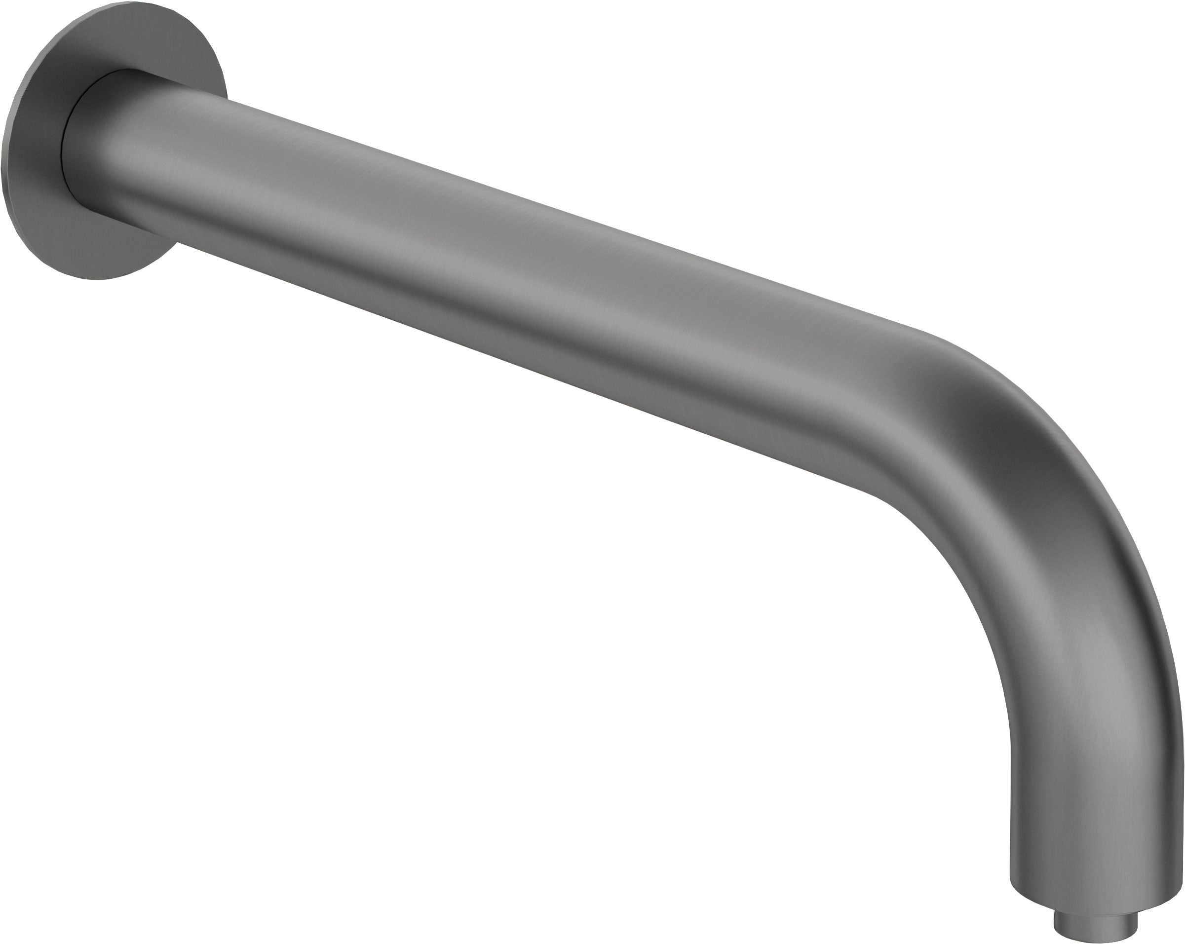 Shower spout, wall-mounted - 380 mm