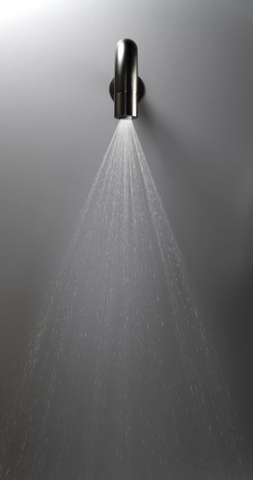 Concealed shower set, with a fixed shower head - with horizontal mixer