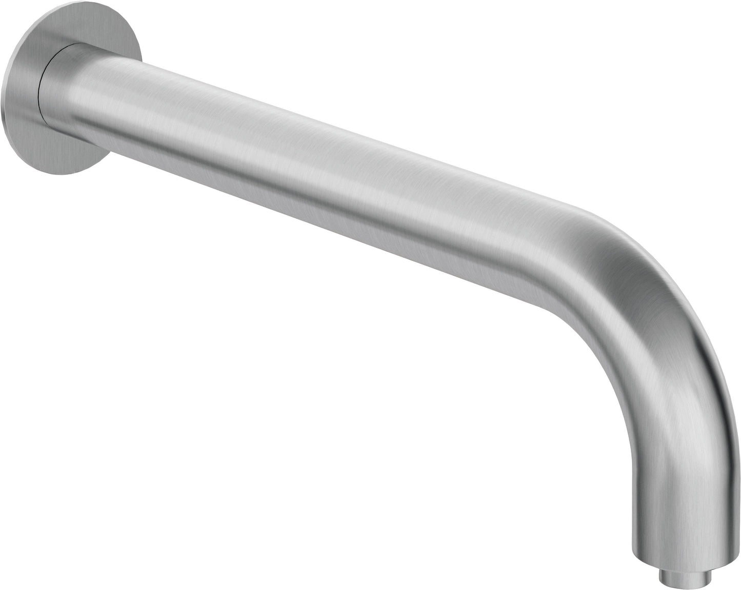 Shower spout, wall-mounted - 380 mm