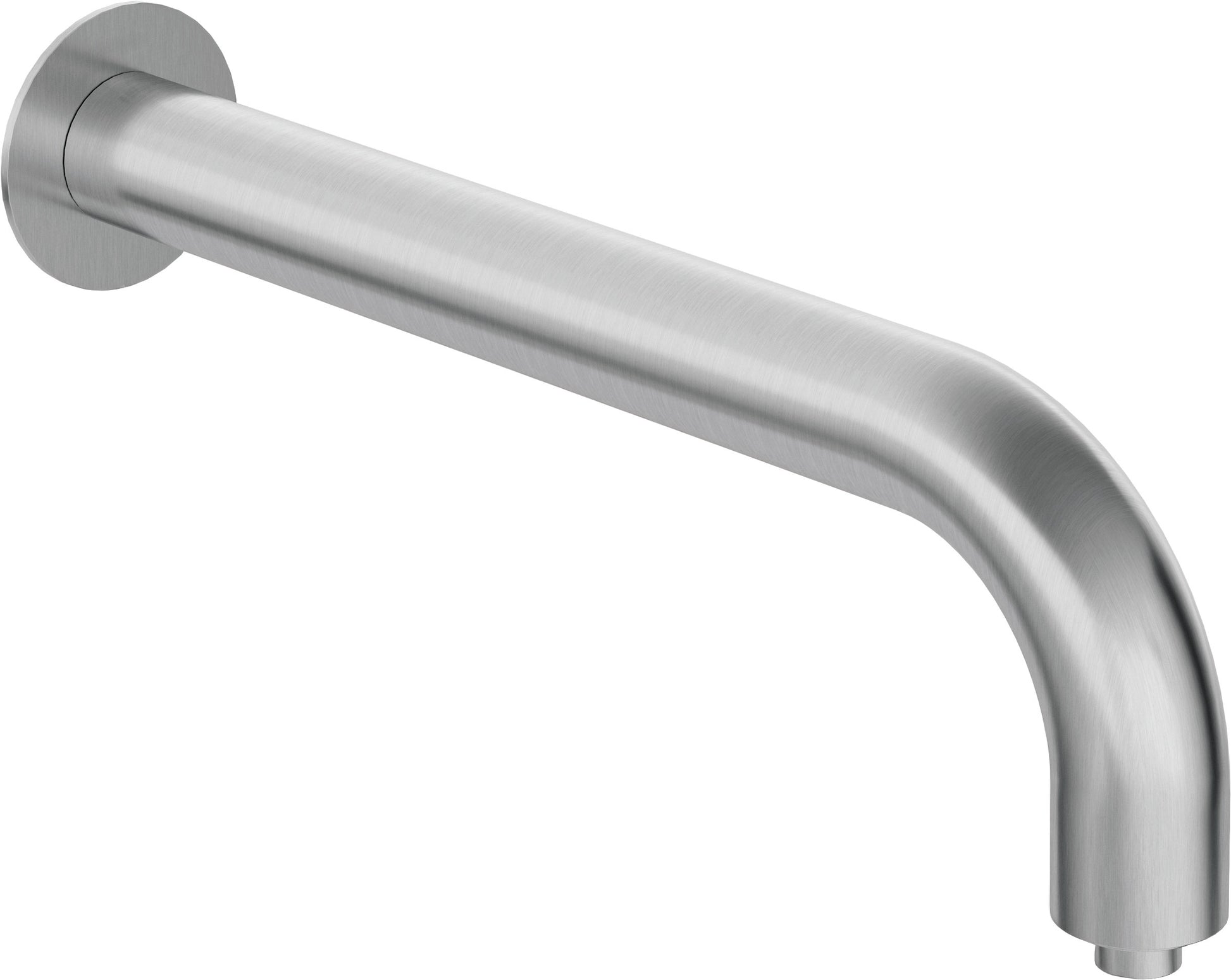 Shower spout, wall-mounted - 380 mm
